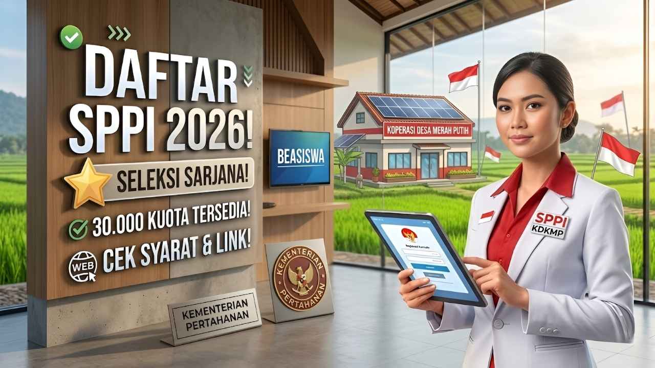 Panduan Lengkap Pendaftaran SPPI 2026 Cara Resmi Kuota Terbaru dan Persyaratan Wajib