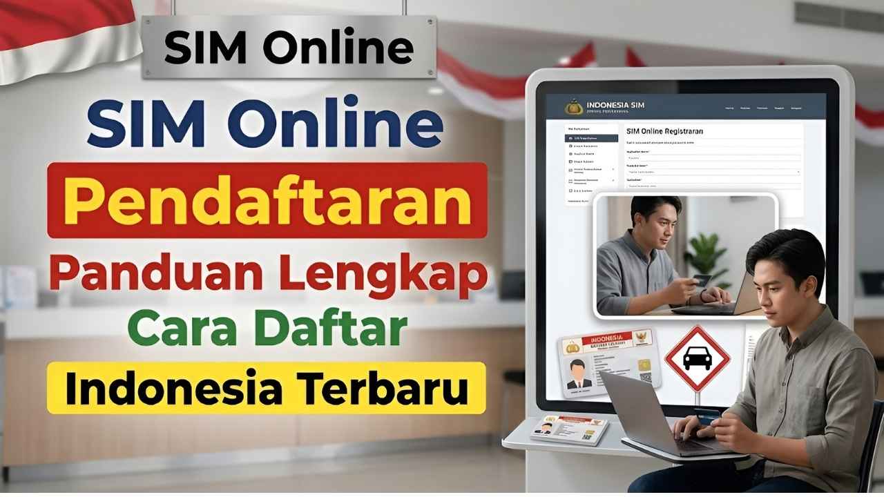 Tutorial Pendaftaran SIM Online Indonesia 2026 Persiapan Dokumen Cara Daftar dan Tips Praktis