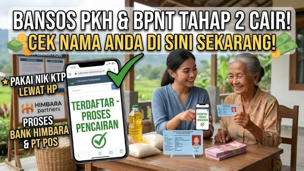 Panduan Lengkap Cek Bansos 2026 Cara Resmi Menggunakan cekbansos.kemensos.go.id dengan NIK