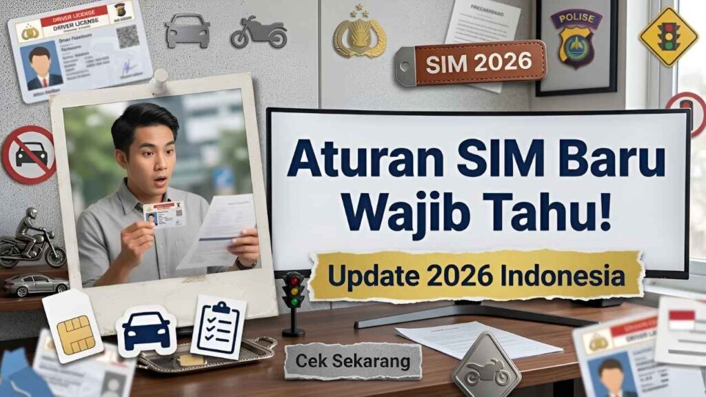Aturan SIM Baru di Indonesia Tahun 2026 Hal Penting Syarat dan Panduan Resmi Pemerintah