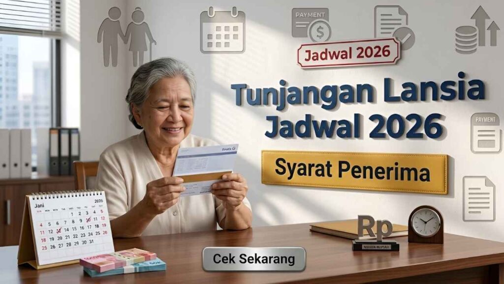Tunjangan Lansia Indonesia 2026 Informasi Resmi Pemerintah Jadwal Pembayaran dan Syarat Penerima