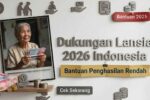 Dukungan Pemerintah Indonesia 2026 Program Tunjangan Lansia Berpenghasilan Rendah dan Jadwal Pembayaran