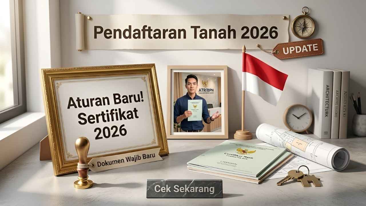 Panduan Lengkap Pendaftaran Tanah 2026 Aturan Baru Sertifikat Dokumen Wajib dan Proses Administrasi