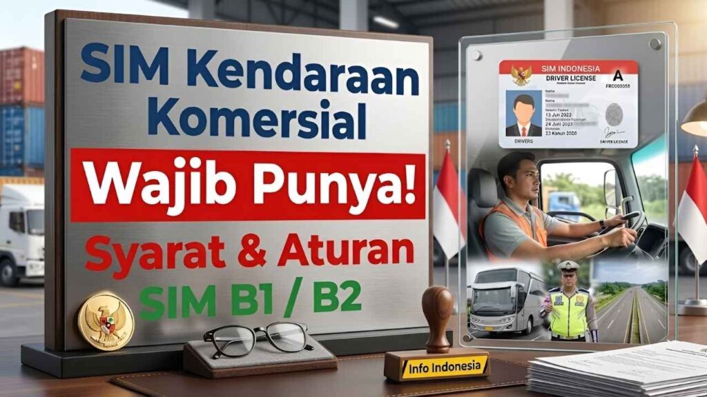 SIM Kendaraan Komersial 2026 Panduan Resmi Perpanjangan Syarat Dokumen Biaya dan Proses Digital