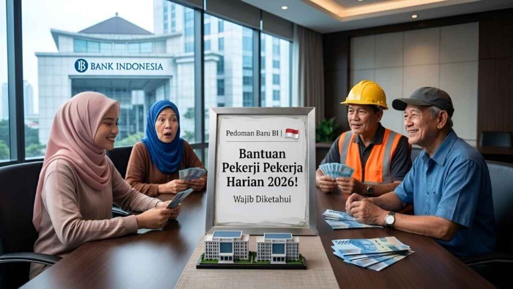 Program Bantuan Buruh Harian 2026 Dana Khusus Syarat dan Mekanisme Penyaluran dari Pemerintah