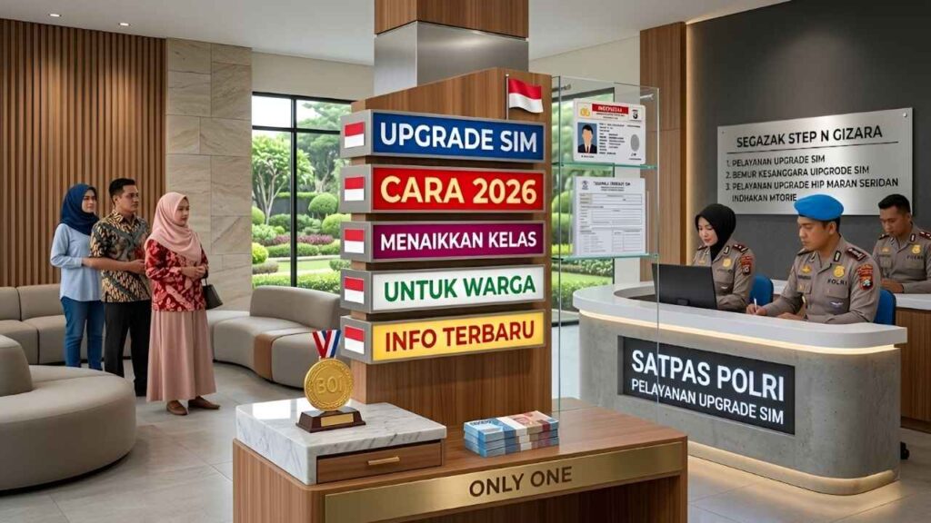 Panduan Upgrade SIM 2026 Syarat Dokumen Wajib dan Kebijakan Terbaru Pemerintah