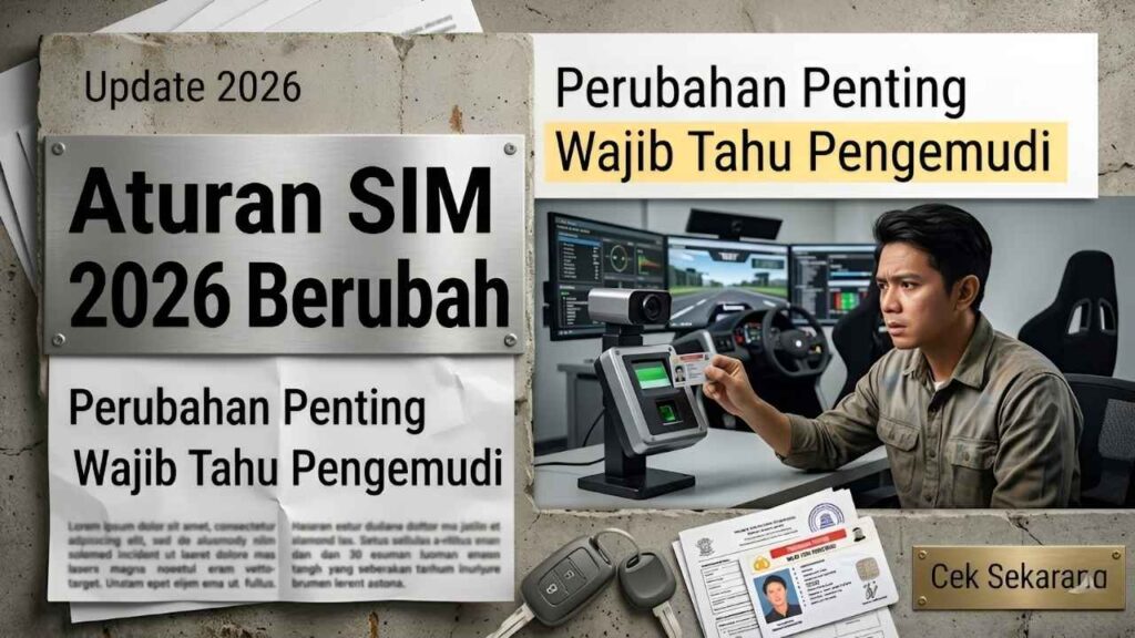 Persiapan Ujian SIM Indonesia 2026 Materi Lengkap Cara Belajar Efisien dan Panduan Praktis