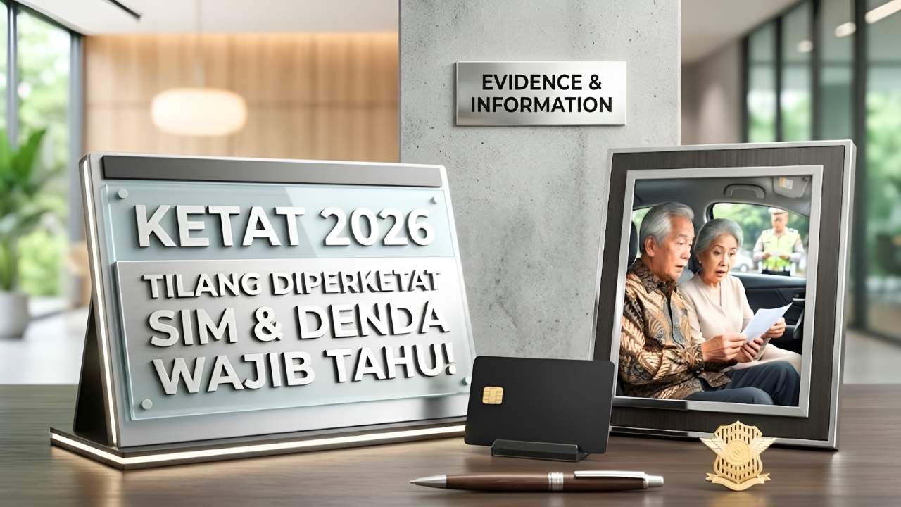 Perbedaan Tilang SIM 2026 Informasi Penting Proses Resmi dan Mekanisme Pencabutan Hak Mengemudi