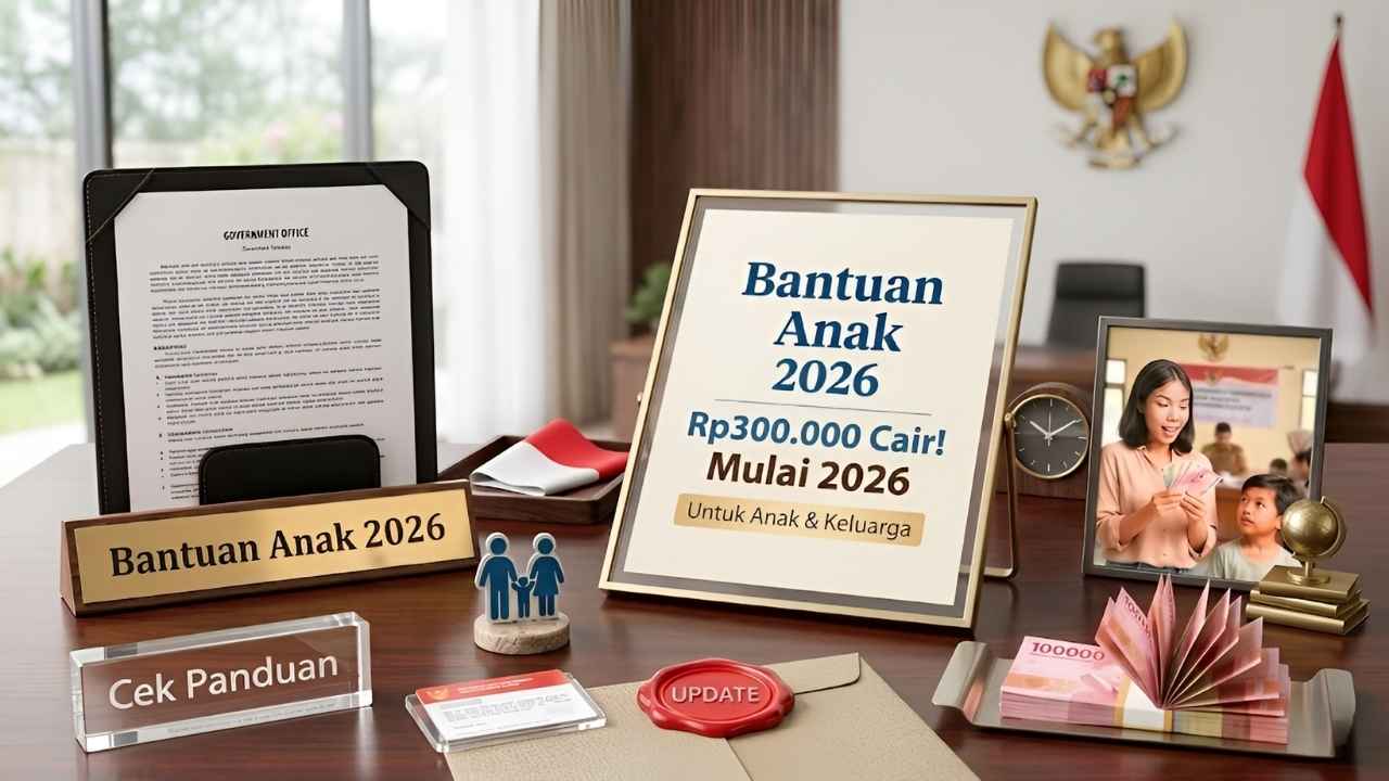 Pembayaran Tunai Anak Rp300.000 Tahun 2026 Syarat Penerima Manfaat dan Cara Pencairan Resmi