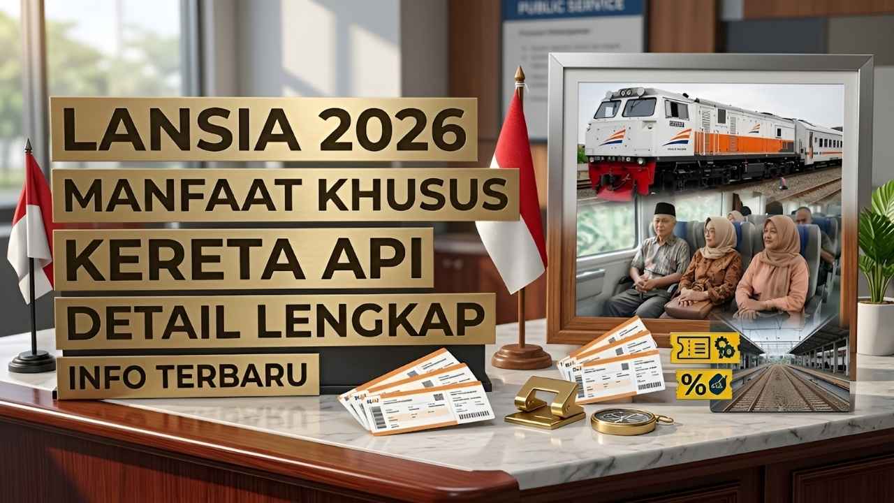 Manfaat Khusus Kereta Lansia Indonesia 2026 Panduan Lengkap Fasilitas dan Layanan Resmi
