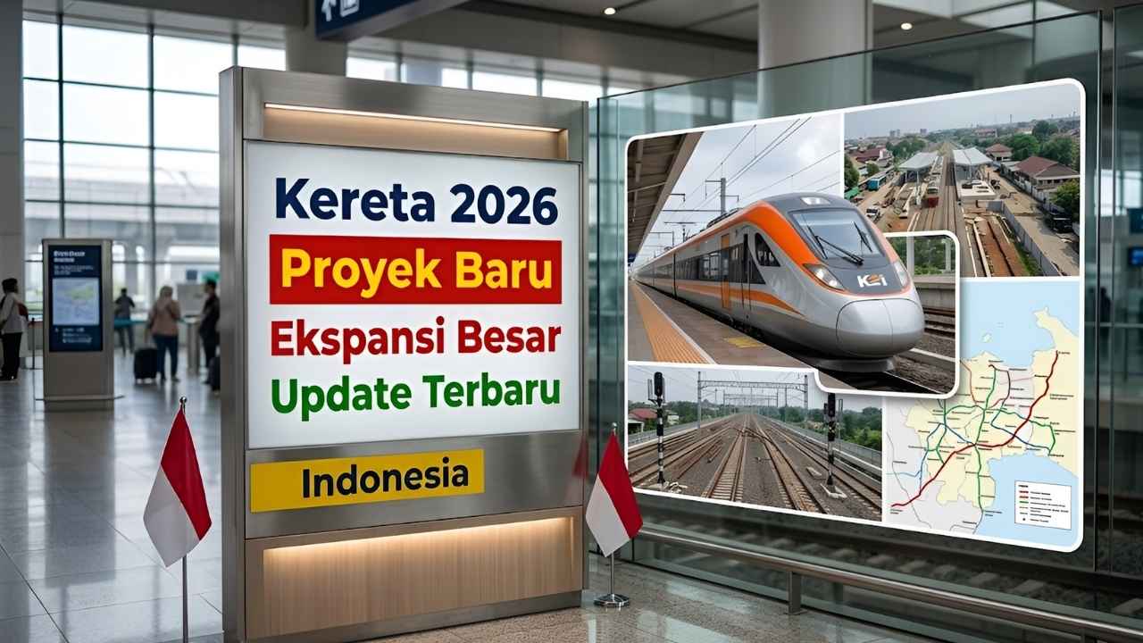 Pembaruan Kereta Api Indonesia 2026 Proyek Modernisasi Ekspansi Jalur dan Layanan Terbaru