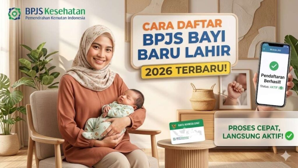 Panduan Lengkap Pendaftaran BPJS Bayi Baru Lahir Tahun 2026 Jalur Resmi
