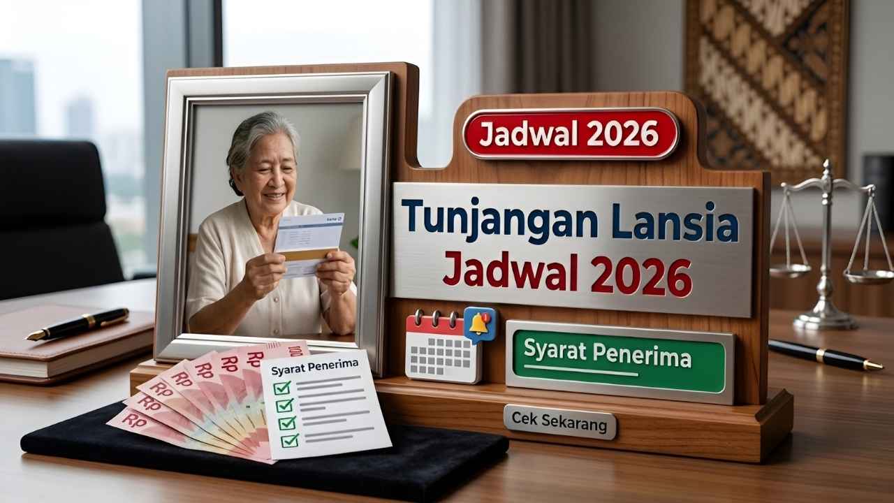 Tunjangan Lansia Indonesia 2026 Jadwal Pembayaran Resmi Syarat Penerima dan Cara Klaim Manfaat
