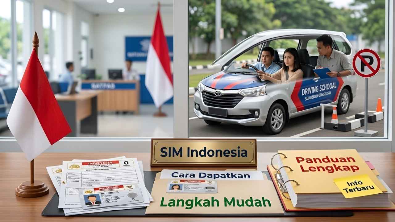 Mendapatkan SIM di Indonesia 2026 Aturan Baru Prosedur Lengkap dan Jadwal Pendaftaran