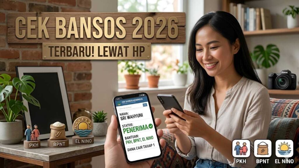 Cek Bansos 2026 Online Lewat Smartphone Syarat Jadwal dan Cara Pencairan Cepat