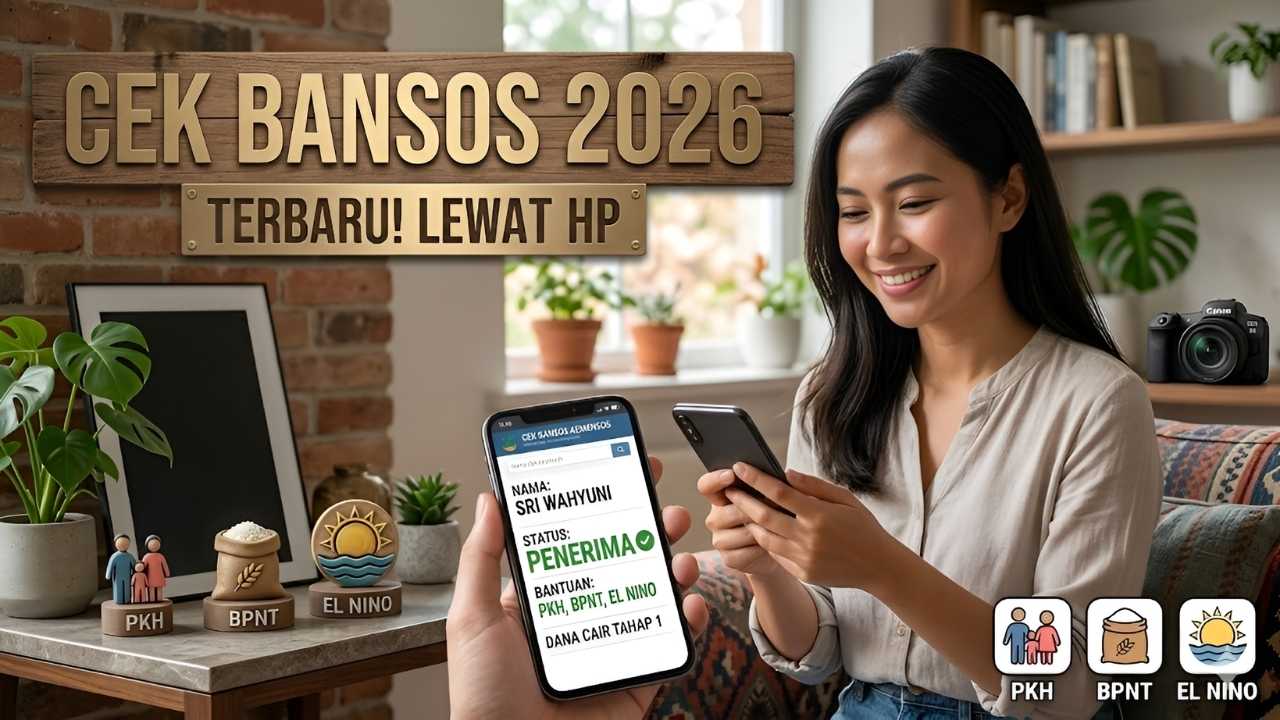 Cek Bansos 2026 Online Lewat Smartphone Syarat Jadwal dan Cara Pencairan Cepat