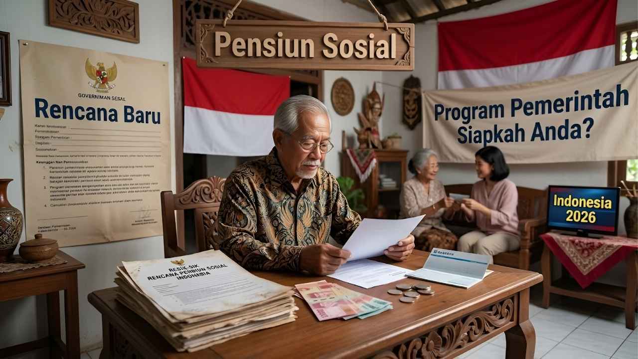 Rencana Pensiun Sosial Indonesia 2026 Syarat Proses dan Dampak Ekonomi bagi Masyarakat