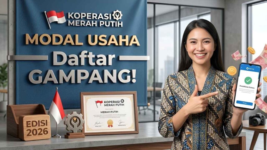 Panduan Resmi Koperasi Merah Putih 2026 Modal Usaha Terjangkau dan Proses Pendaftaran Praktis