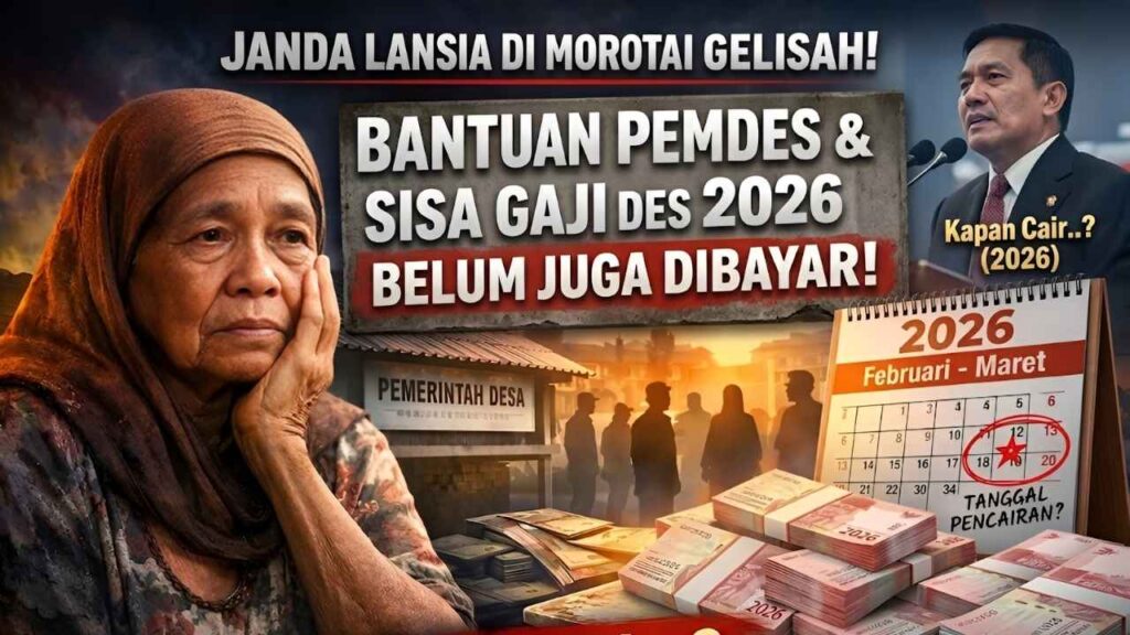 Janda Lansia Morotai 2026 Pertanyaan Bantuan Pemdes dan Sisa Gaji yang Belum Cair