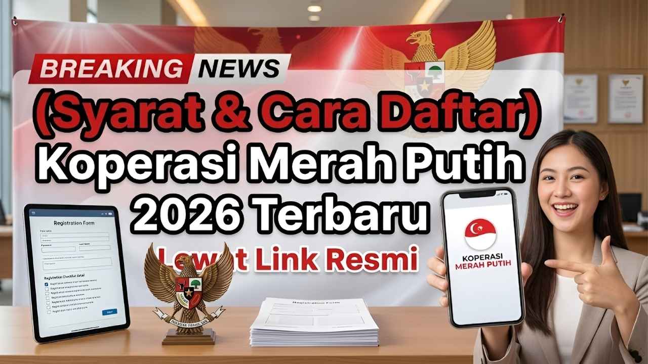 Panduan Lengkap Daftar Koperasi Merah Putih 2026 Syarat Resmi Cara Pendaftaran dan Link Terbaru