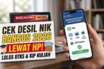 Cara Praktis Cek Desil NIK Bansos 2026 via Smartphone: Panduan DTKS dan KIP Kuliah