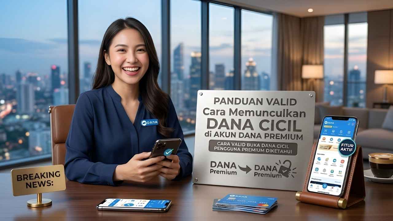 Cara Praktis Memunculkan Dana Cicil di DANA Premium Panduan Resmi dan Aman