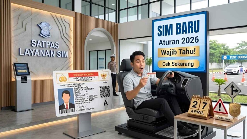 Panduan Lengkap Aturan Baru SIM 2026 Persyaratan Resmi dan Proses Pendaftaran Terbaru
