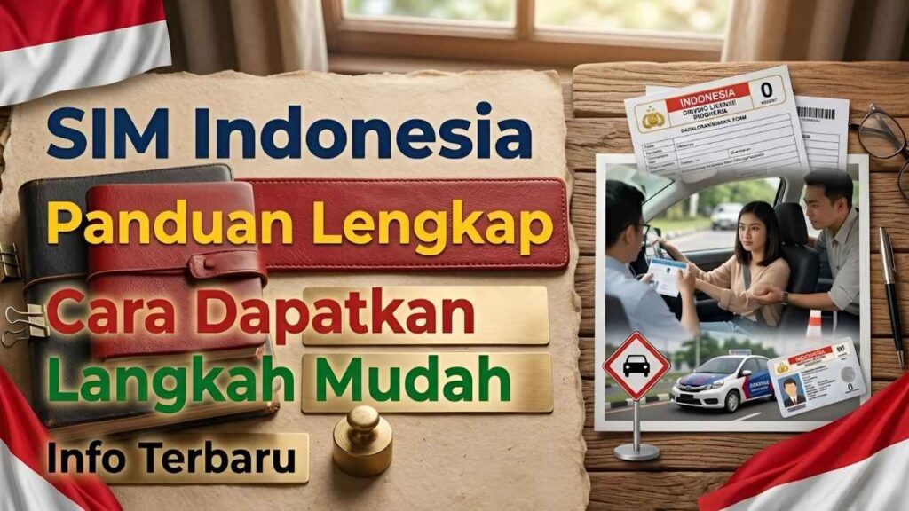 Cara Mengurus SIM di Indonesia 2026 Panduan Lengkap untuk Pengendara Baru dan Perpanjangan SIM