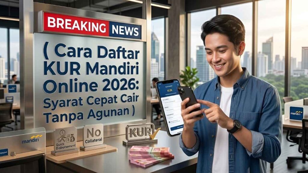 Cara Praktis Pendaftaran KUR Mandiri Online 2026 Pinjaman Resmi Syarat Lengkap dan Cepat Cair Tanpa Jaminan