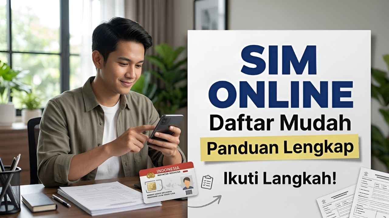 Cara Daftar SIM Online Indonesia 2026 Panduan Lengkap dan Mudah Dipahami