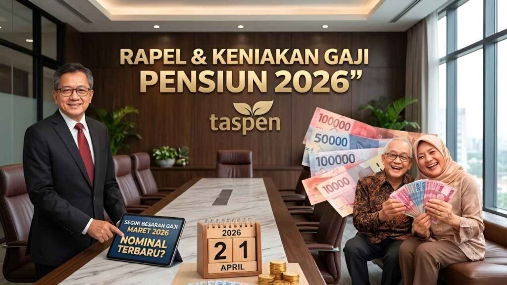 Rapel dan Kenaikan Gaji Pensiun 2026 Informasi Resmi Pemerintah dan Panduan Lengkap untuk Pensiunan
