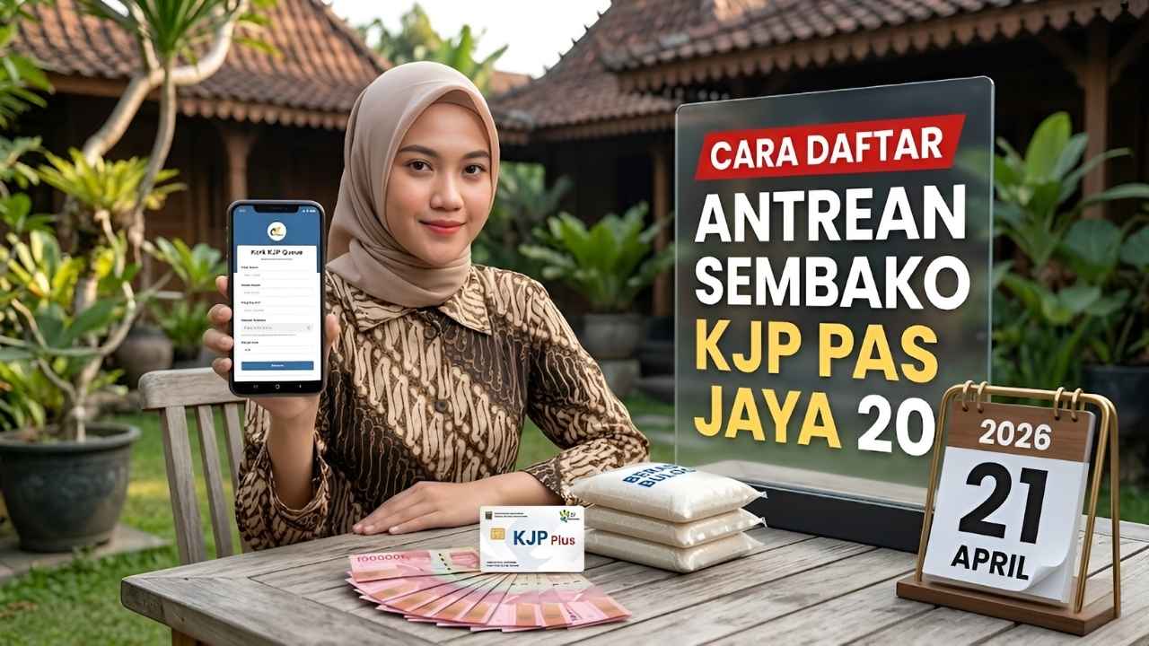 Panduan Lengkap Cara Daftar KJP Pasar Jaya 2026 Online dari Rumah dengan Link Resmi Pemerintah