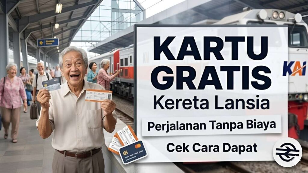 Kartu Kereta Gratis Lansia Indonesia 2026 Panduan Resmi Syarat dan Manfaat Perjalanan Hemat