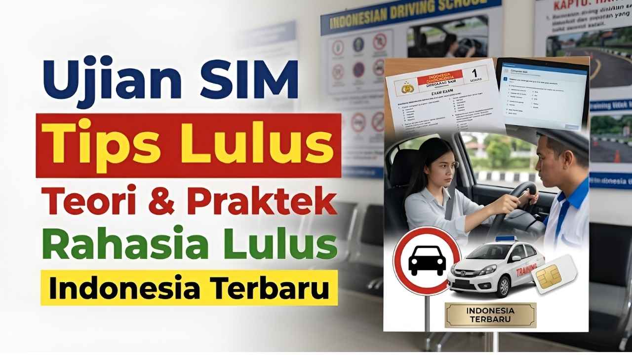 Cara Mudah Lulus Ujian SIM Persiapan Teori Praktek Mengemudi, dan Rahasia Sukses 2026