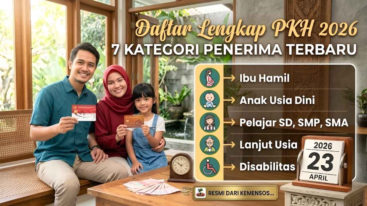 Daftar Kategori Penerima PKH 2026 Hak Syarat dan Mekanisme Bantuan Sosial