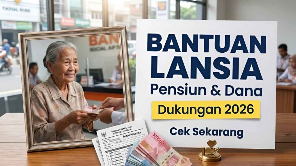 Bantuan Keuangan Lansia Indonesia 2026 Informasi Lengkap Pensiun dan Dukungan Resmi Pemerintah