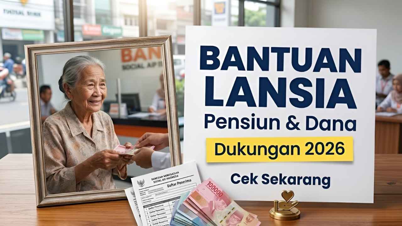Bantuan Keuangan Lansia Indonesia 2026 Informasi Lengkap Pensiun dan Dukungan Resmi Pemerintah