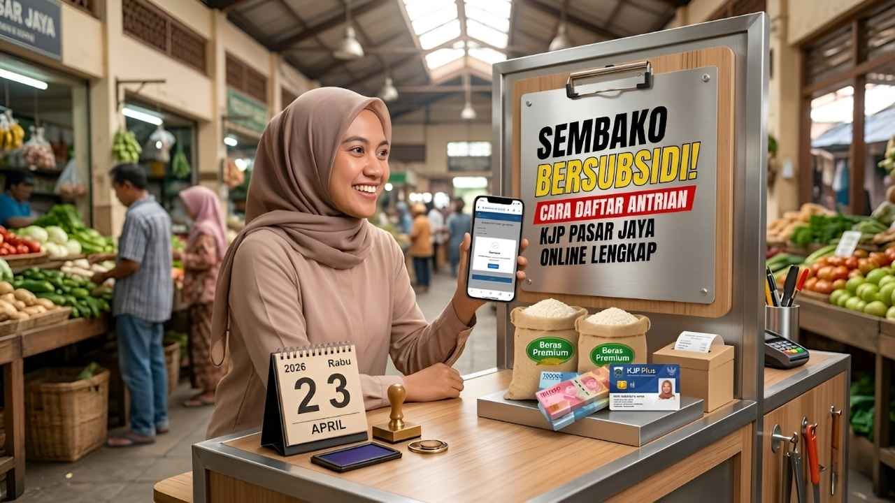 KJP Pasar Jaya Tahun 2026 Mekanisme Pendaftaran dan Pembagian Sembako Bersubsidi