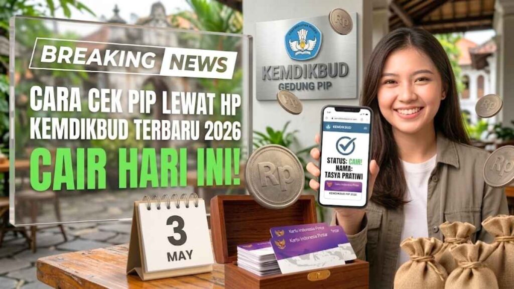 Panduan praktis cairkan bantuan PIP 2026 lewat HP cepat dan aman