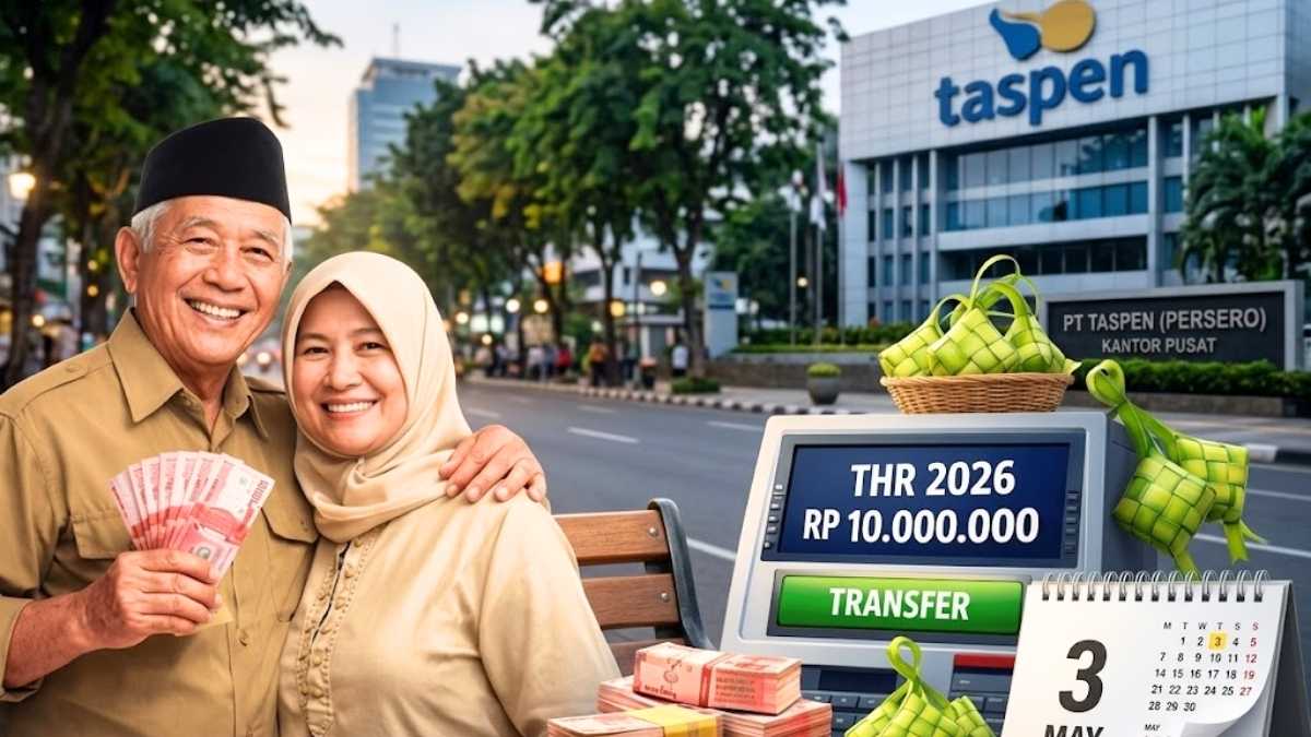 Informasi lengkap pencairan THR pensiunan PNS Lebaran 2026