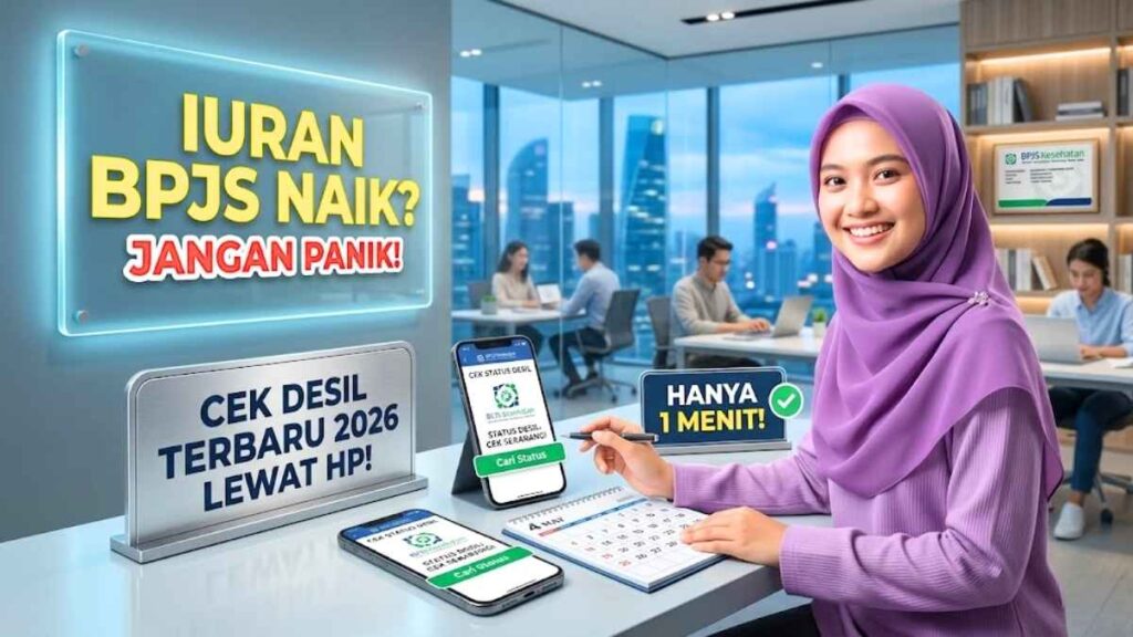 Tutorial Mudah Cek Desil BPJS Kesehatan 2026 Online Lewat Smartphone