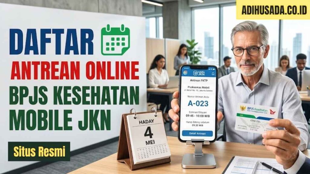 Informasi Resmi Cara Daftar Antrean BPJS Kesehatan Online Tanpa Ribet