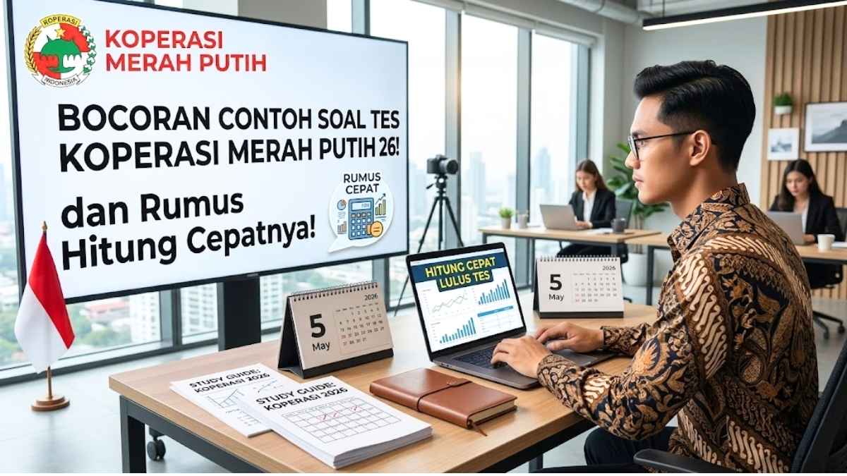Strategi Sukses Tes Koperasi Merah Putih 2026 dengan Rumus Hitung Praktis