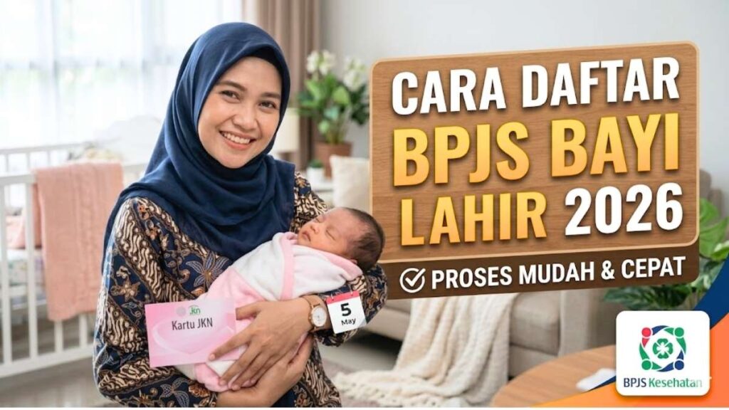 Tutorial Daftar BPJS Bayi Baru Lahir 2026 Lewat Smartphone Langsung Aktif