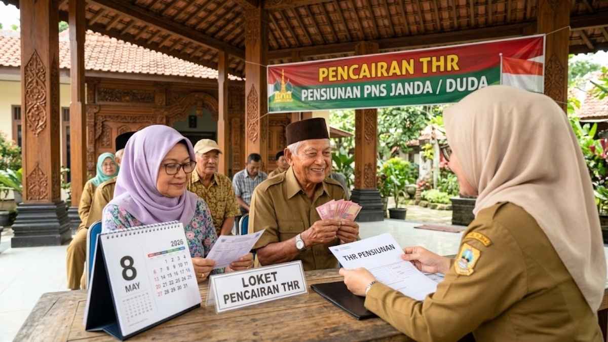 JADWAL PENCAIRAN THR PENSIUNAN 2026 RESMI DARI PEMERINTAH