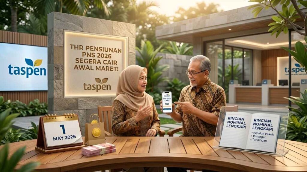 Update THR Pensiunan PNS 2026 Jadwal Pembayaran dan Nominal Resmi Pemerintah
