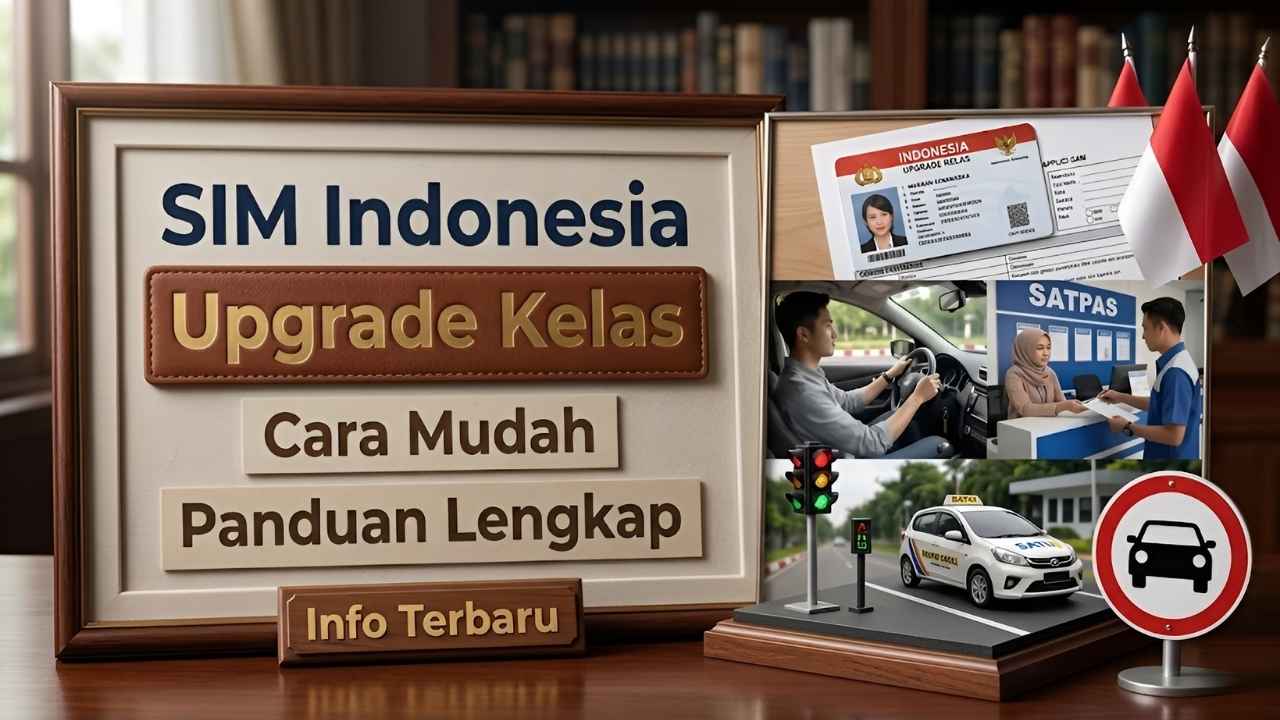 Cara Upgrade Kelas SIM di Indonesia 2026 Panduan Lengkap dan Syarat Resmi